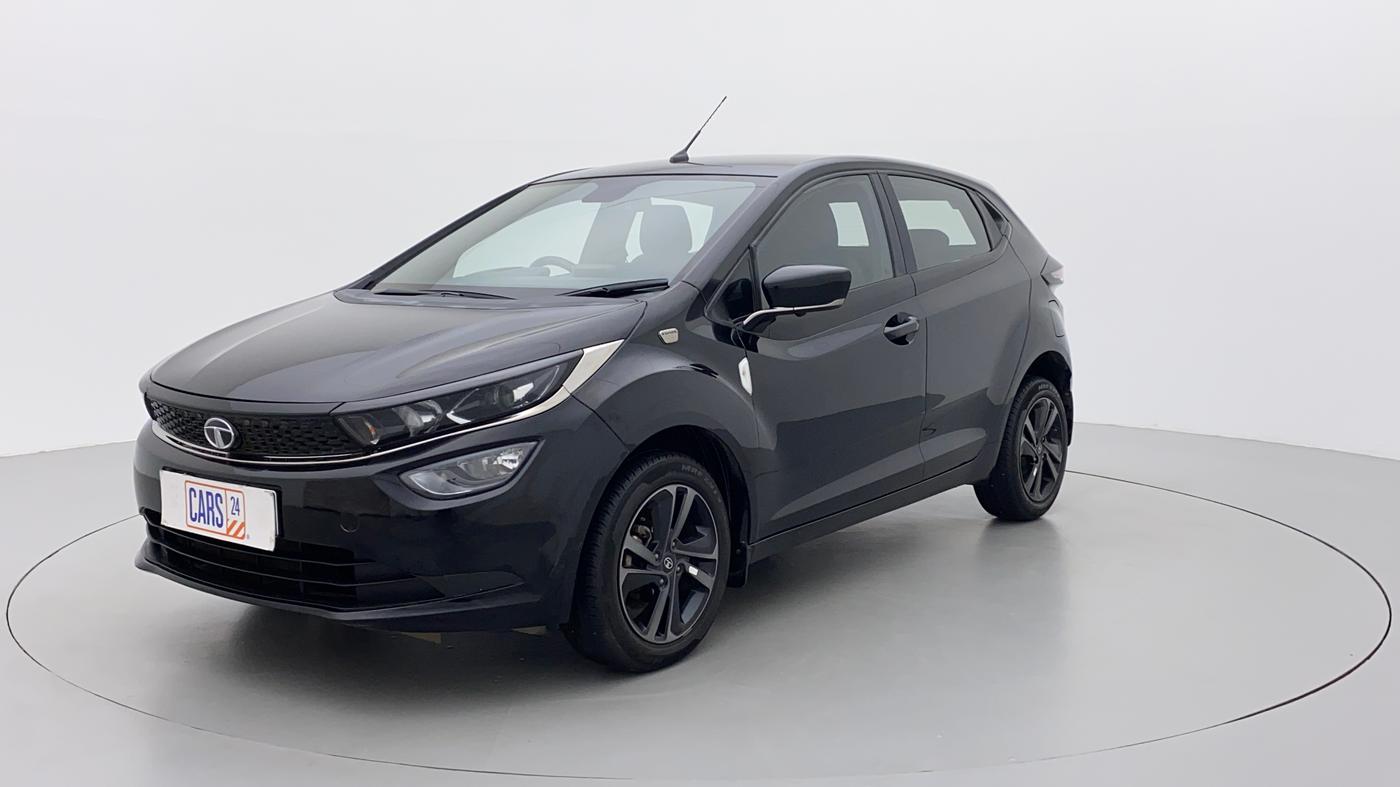 2021 Tata ALTROZ XZ PLUS I-TURBO PETROL DARK EDITION, Petrol, Manual, 21,424 km, Left Front Diagonal