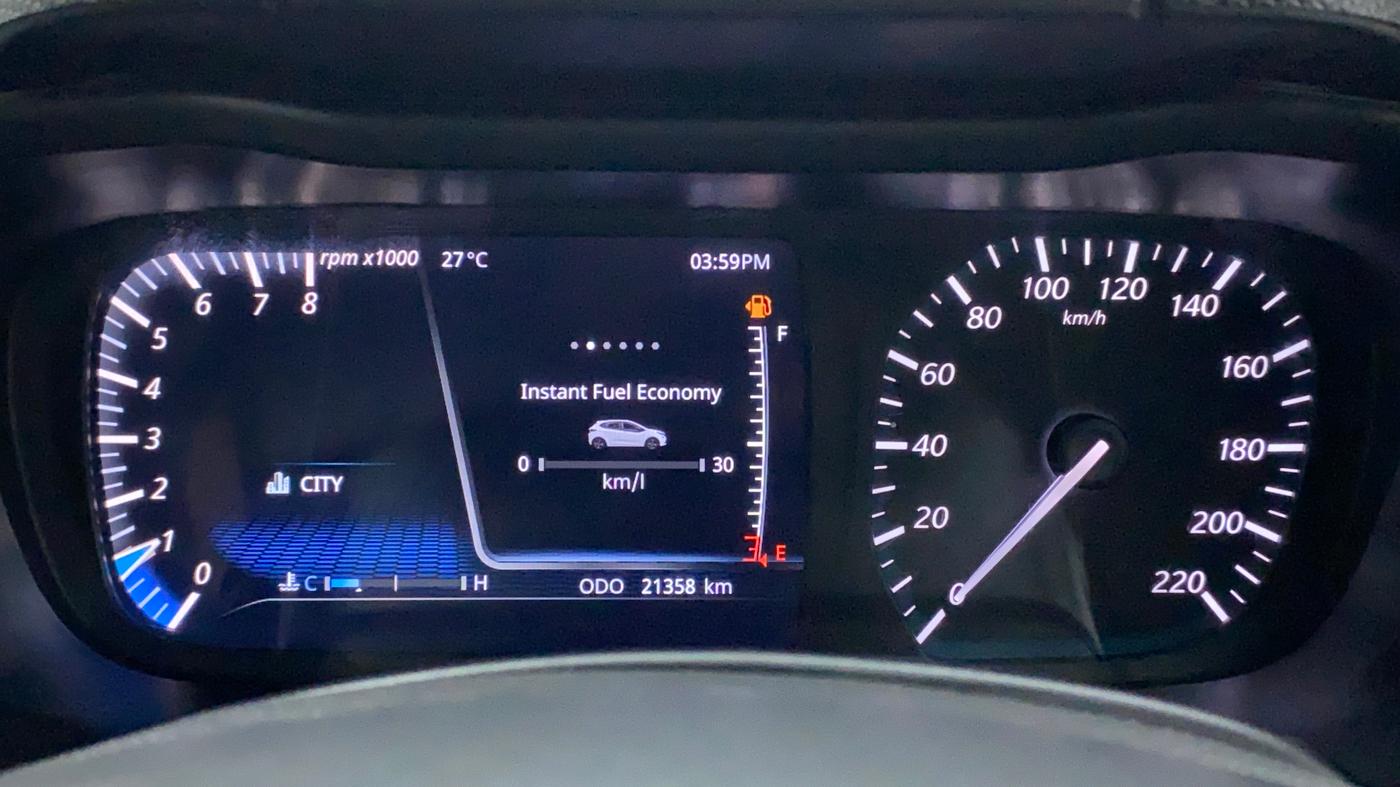 2021 Tata ALTROZ XZ PLUS I-TURBO PETROL DARK EDITION, Petrol, Manual, 21,424 km, Odometer Image
