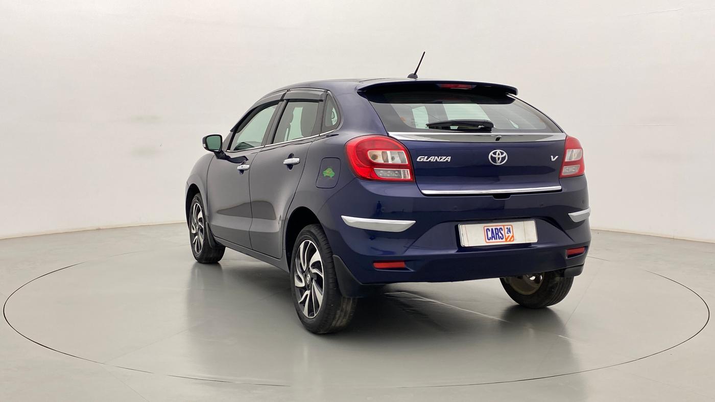 2020 Toyota Glanza V MT PETROL, Petrol, Manual, 25,292 km, Left Back Diagonal