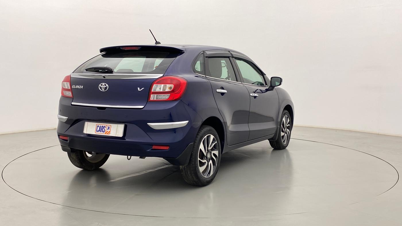 2020 Toyota Glanza V MT PETROL, Petrol, Manual, 25,292 km, Right Back Diagonal