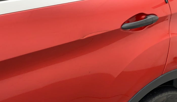 2018 Tata NEXON XM 1.2, Petrol, Manual, 58,008 km, Rear left door - Minor scratches