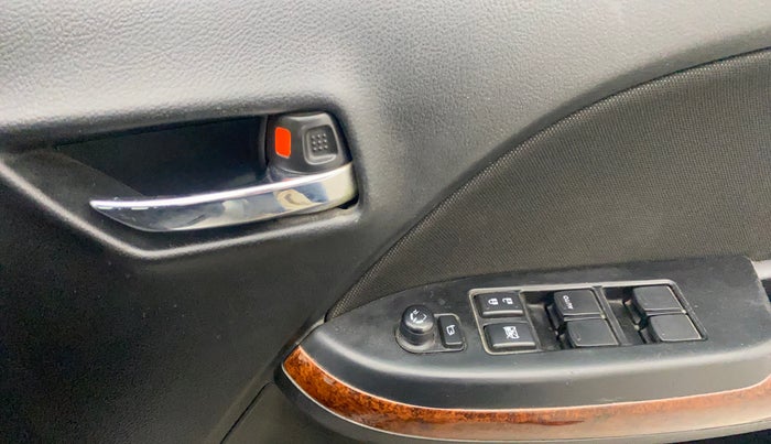 2018 Maruti Baleno ALPHA DIESEL 1.3, Diesel, Manual, 1,10,979 km, Driver Side Door Panels Control