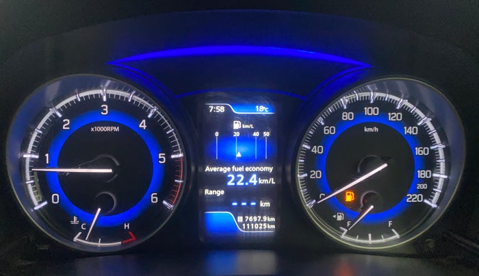 2018 Maruti Baleno ALPHA DIESEL 1.3, Diesel, Manual, 1,10,979 km, Odometer Image