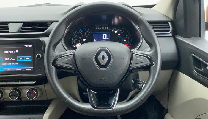 2020 Renault TRIBER RXT AMT, Petrol, Automatic, 25,506 km, Steering Wheel Close Up