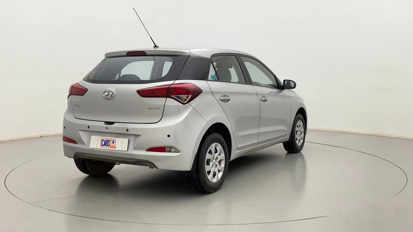 2017 Hyundai Elite i20 SPORTZ 1.2, Petrol, Manual, 34,952 km, Right Back Diagonal