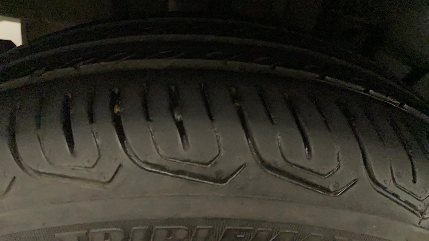 2022 Tata TIGOR XZ PLUS CNG, CNG, Manual, 18,438 km, Right Rear Tyre Tread
