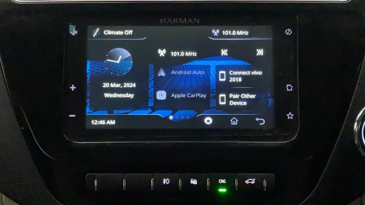 2022 Tata TIGOR XZ PLUS CNG, CNG, Manual, 18,438 km, Infotainment System