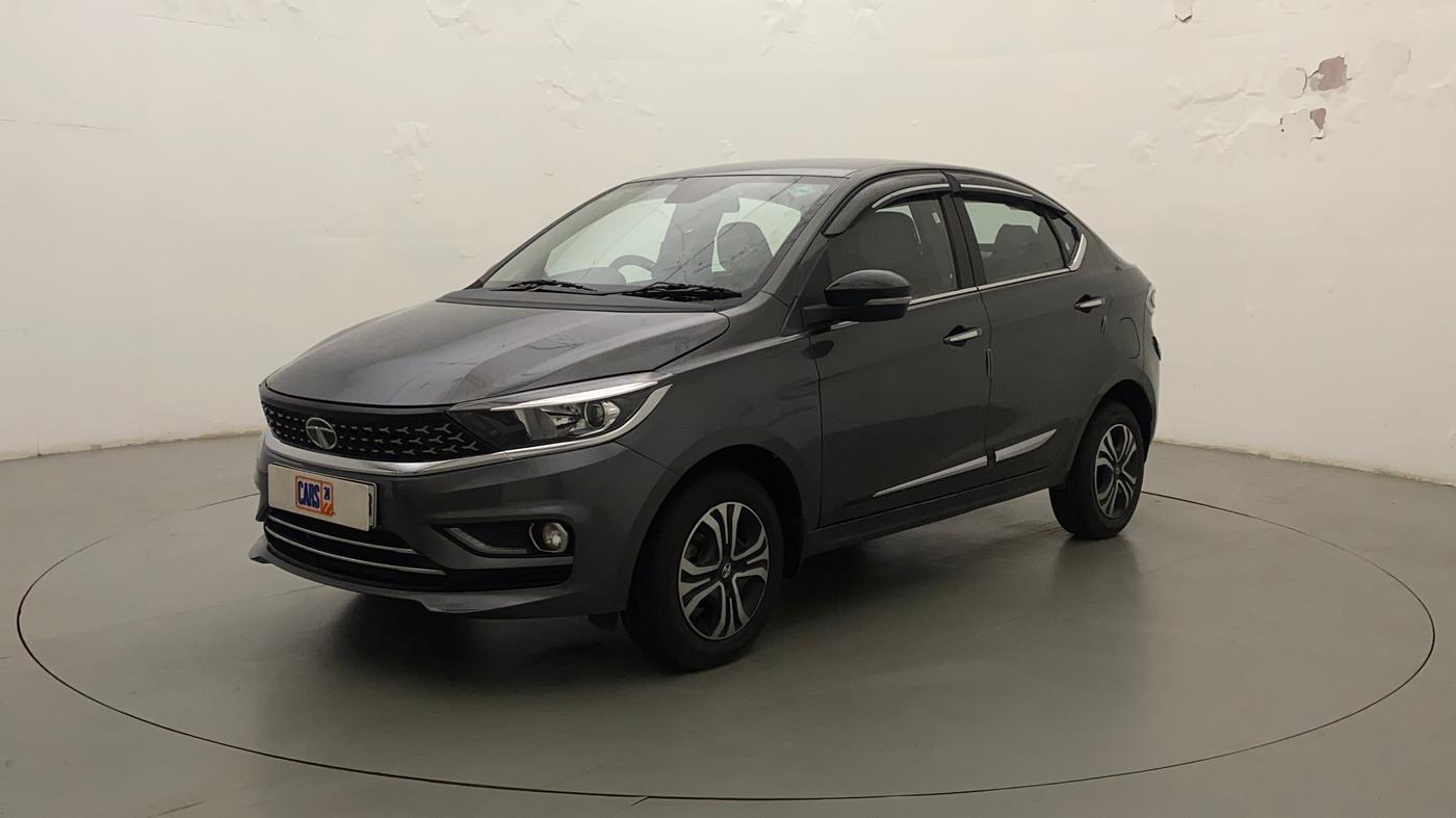 2022 Tata TIGOR XZ PLUS CNG, CNG, Manual, 18,438 km, Left Front Diagonal