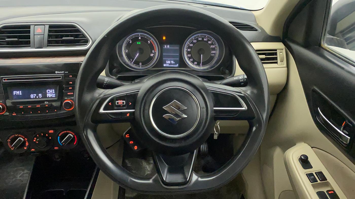 2017 Maruti Dzire VDI, Diesel, Manual, 58,679 km, Steering Wheel Close Up