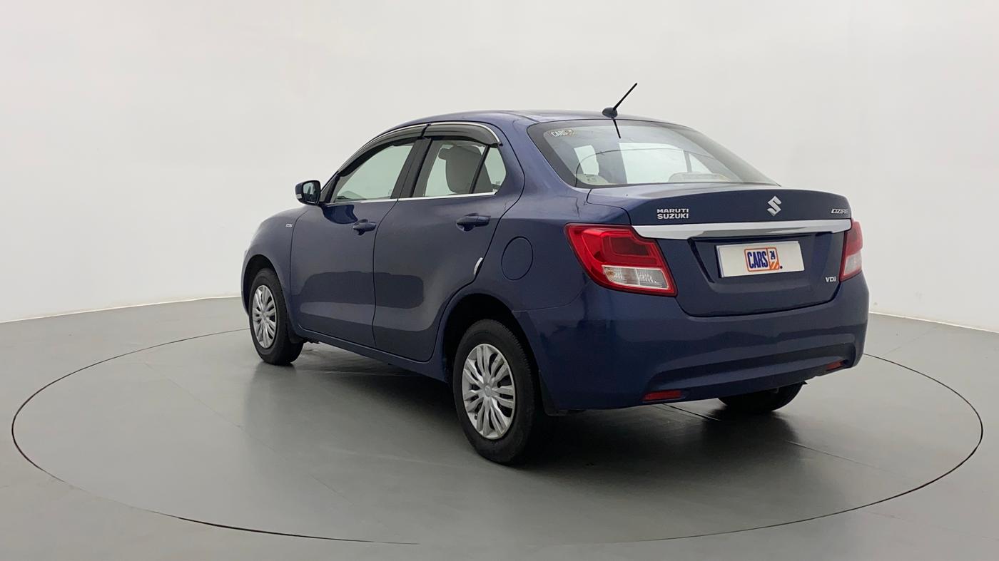2017 Maruti Dzire VDI, Diesel, Manual, 58,679 km, Left Back Diagonal