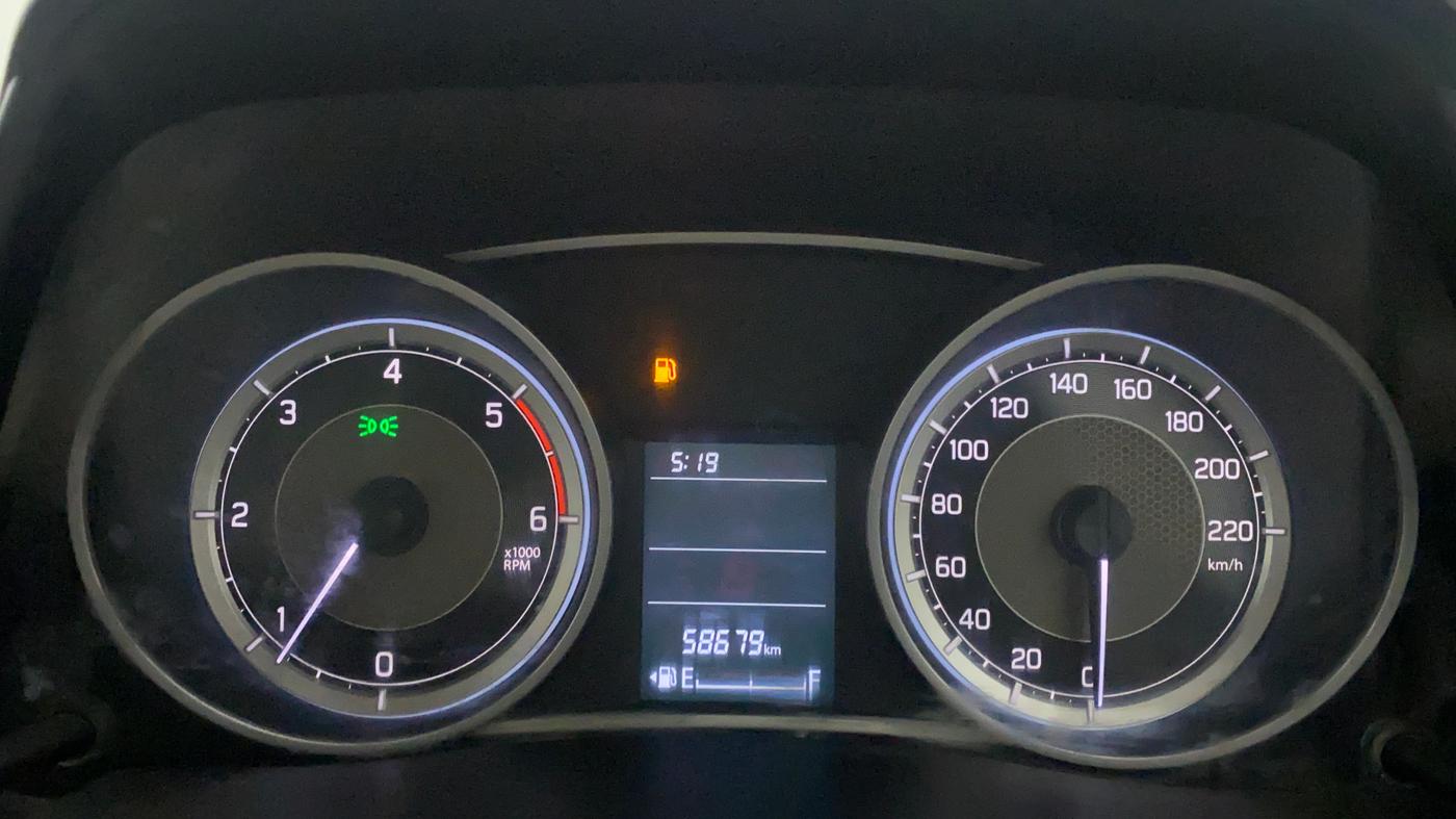 2017 Maruti Dzire VDI, Diesel, Manual, 58,679 km, Odometer Image