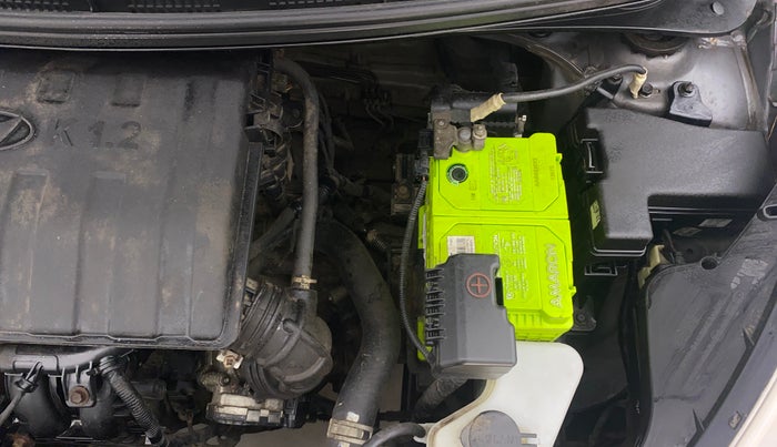 2017 Hyundai Grand i10 SPORTZ (O) 1.2 KAPPA VTVT, Petrol, Manual, 35,418 km, Engine View - Left