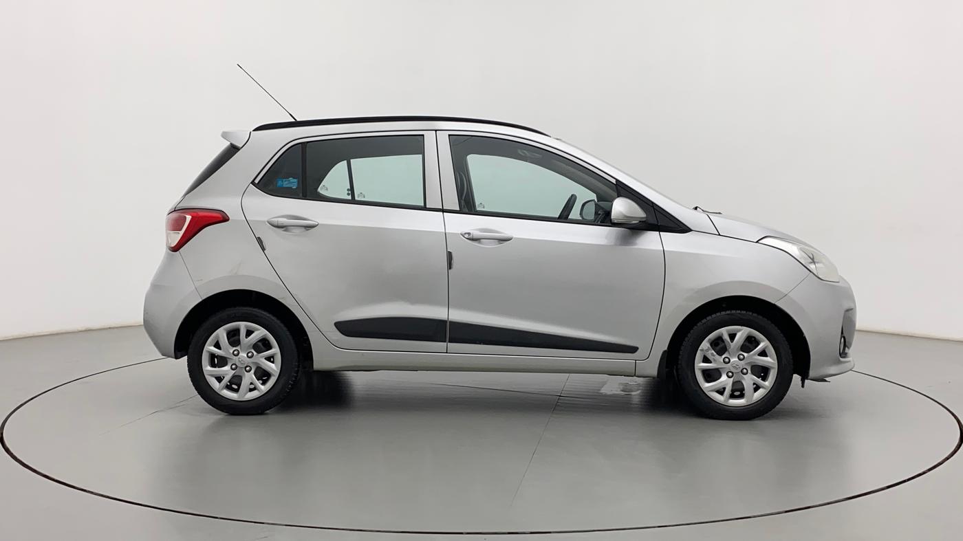 2018 Hyundai Grand i10 SPORTZ 1.2 KAPPA VTVT, Petrol, Manual, 31,289 km, Right Side View
