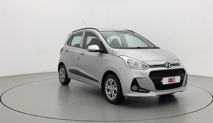 2018 Hyundai Grand i10 SPORTZ 1.2 KAPPA VTVT, Petrol, Manual, 31,289 km, Right Front Diagonal