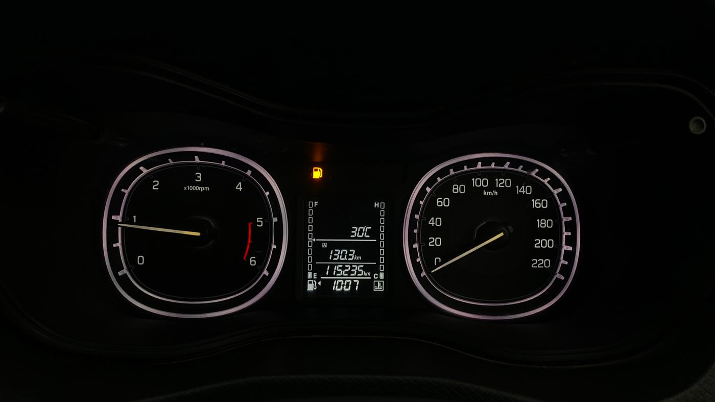 2019 Maruti Vitara Brezza ZDI, Diesel, Manual, 1,15,226 km, Odometer Image