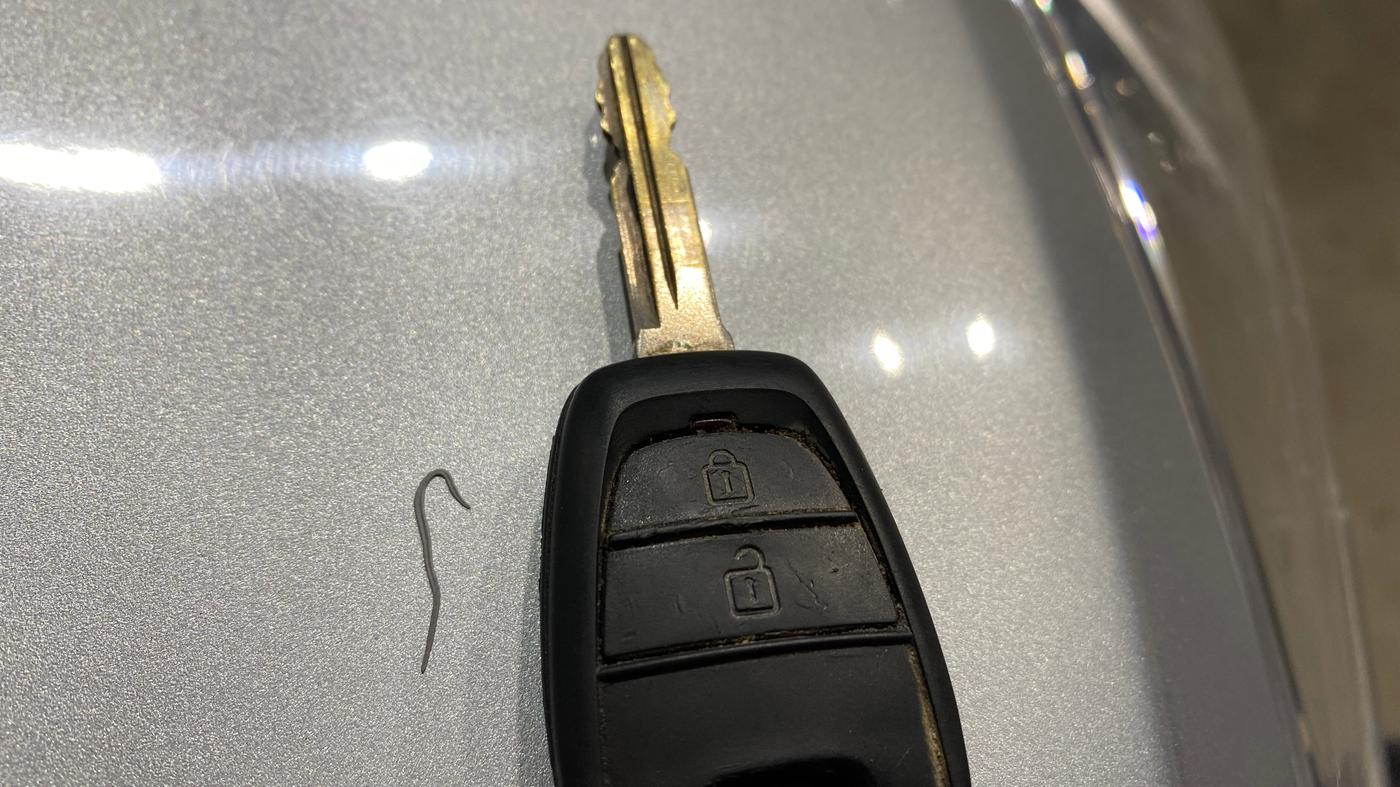 2022 Hyundai NEW SANTRO SPORTZ AMT, Petrol, Automatic, 11,106 km, Key Close Up