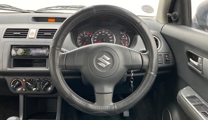 2010 Maruti Swift VXI ABS, Petrol, Manual, 69,679 km, Steering Wheel Close Up