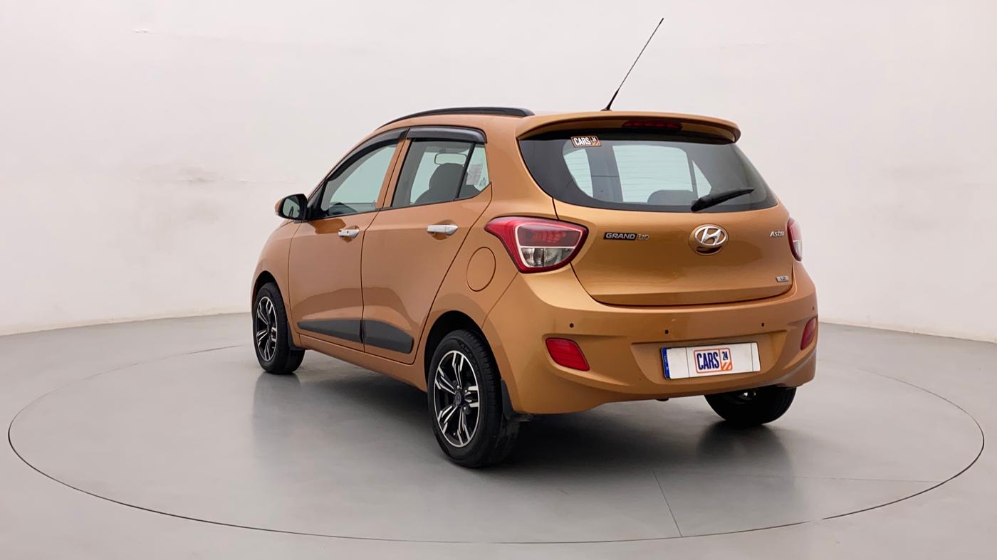 2016 Hyundai Grand i10 ASTA (O) 1.2 KAPPA VTVT, Petrol, Manual, 15,069 km, Left Back Diagonal