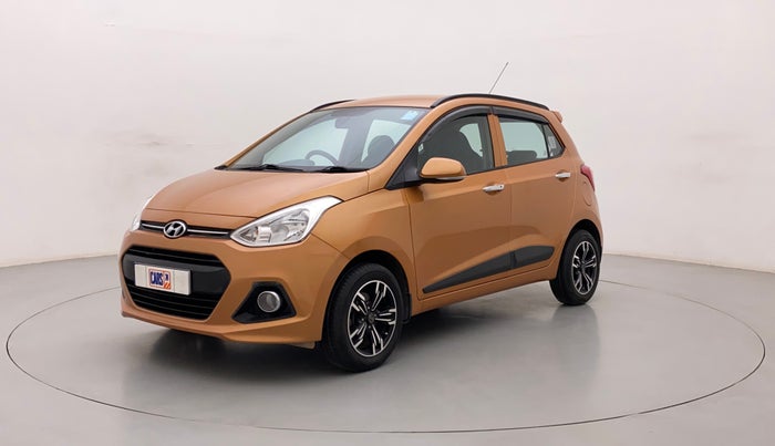 2016 Hyundai Grand i10 ASTA (O) 1.2 KAPPA VTVT, Petrol, Manual, 15,069 km, Left Front Diagonal