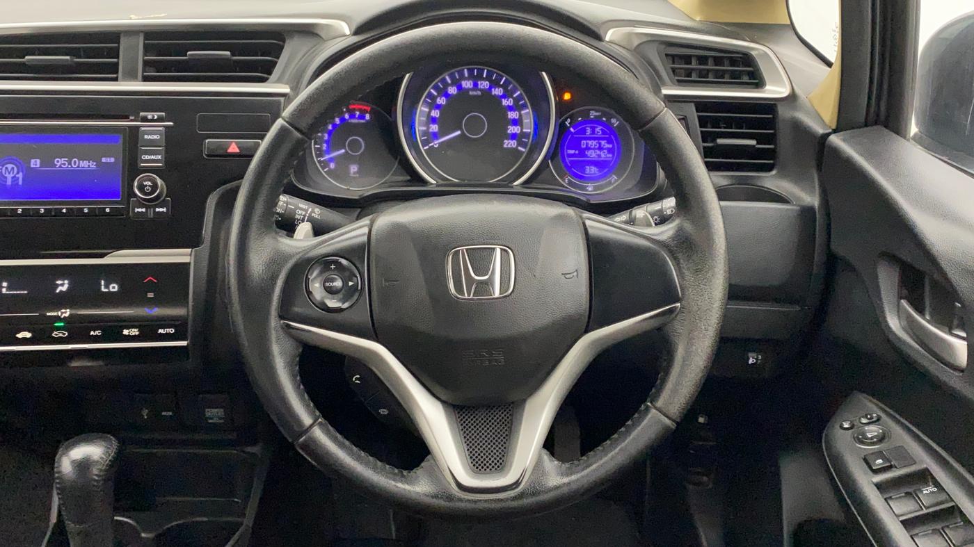 2017 Honda Jazz 1.2L I-VTEC V AT, Petrol, Automatic, 79,869 km, Steering Wheel Close Up