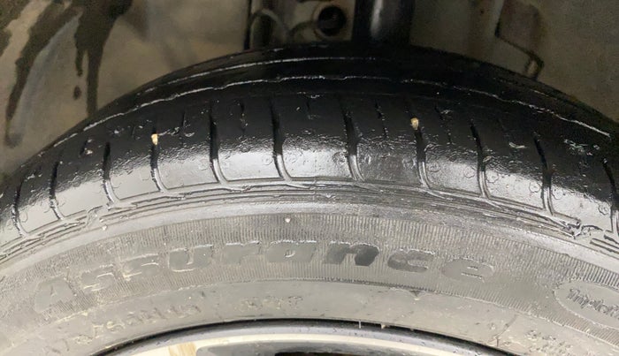 2020 Tata TIGOR XZA PLUS PETROL, Petrol, Automatic, 47,099 km, Left Front Tyre Tread