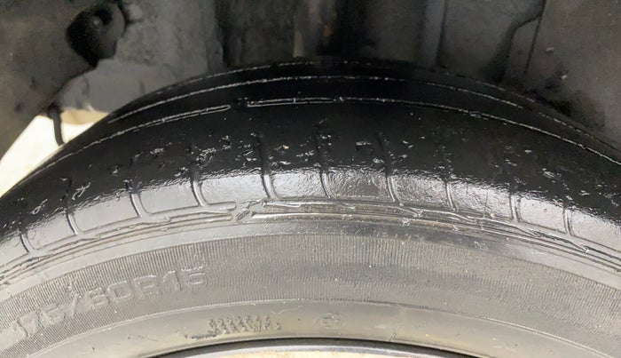 2020 Tata TIGOR XZA PLUS PETROL, Petrol, Automatic, 47,099 km, Right Rear Tyre Tread