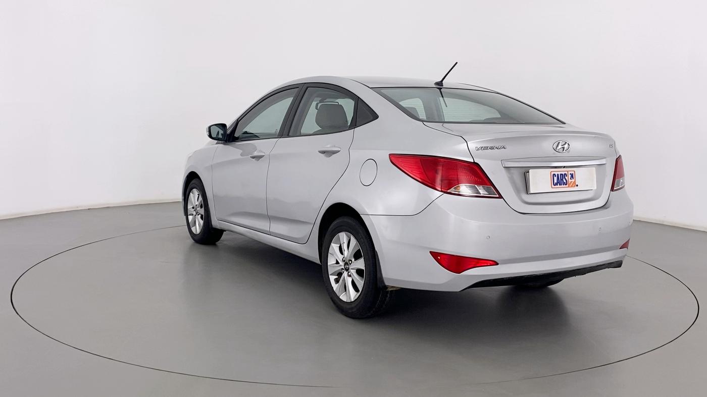 2015 Hyundai Verna FLUIDIC 1.6 CRDI S, Diesel, Manual, 73,409 km, Left Back Diagonal