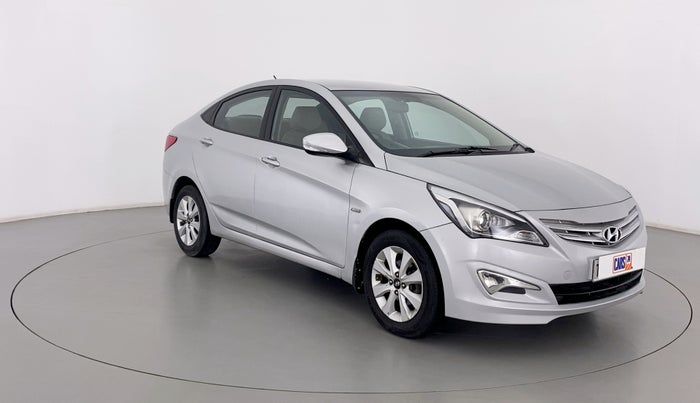 2015 Hyundai Verna FLUIDIC 1.6 CRDI S, Diesel, Manual, 73,409 km, Right Front Diagonal