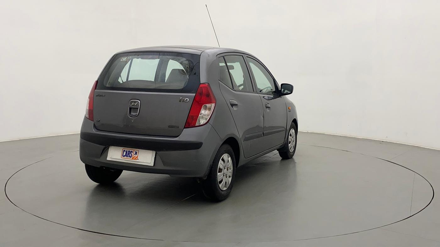 2010 Hyundai i10 MAGNA 1.2, Petrol, Manual, 62,452 km, Right Back Diagonal