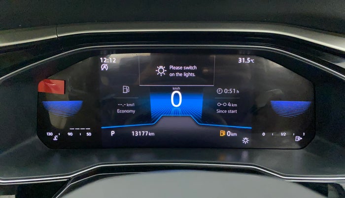 2022 Volkswagen VIRTUS TOPLINE TSI 1.0 AT, Petrol, Automatic, 13,438 km, Odometer Image