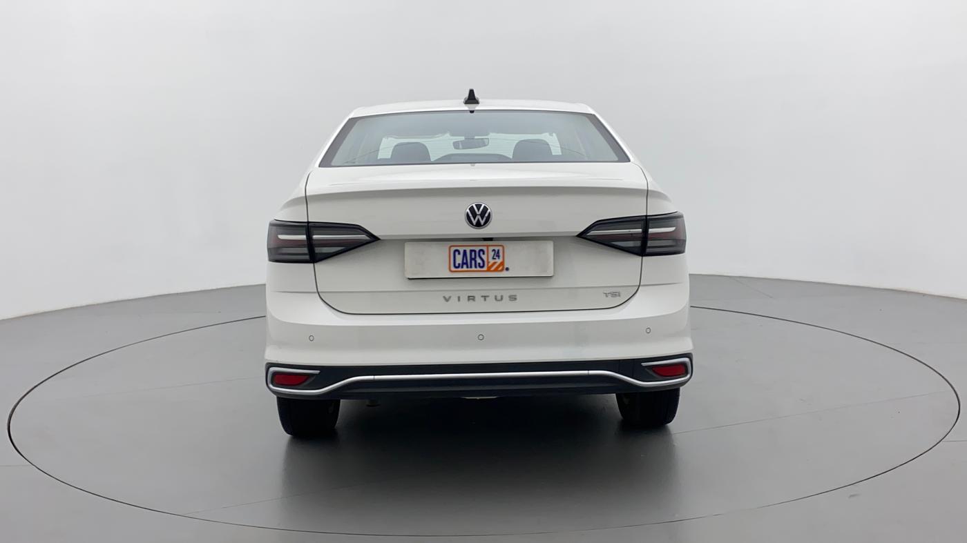 2022 Volkswagen VIRTUS TOPLINE TSI 1.0 AT, Petrol, Automatic, 13,438 km, Back/Rear