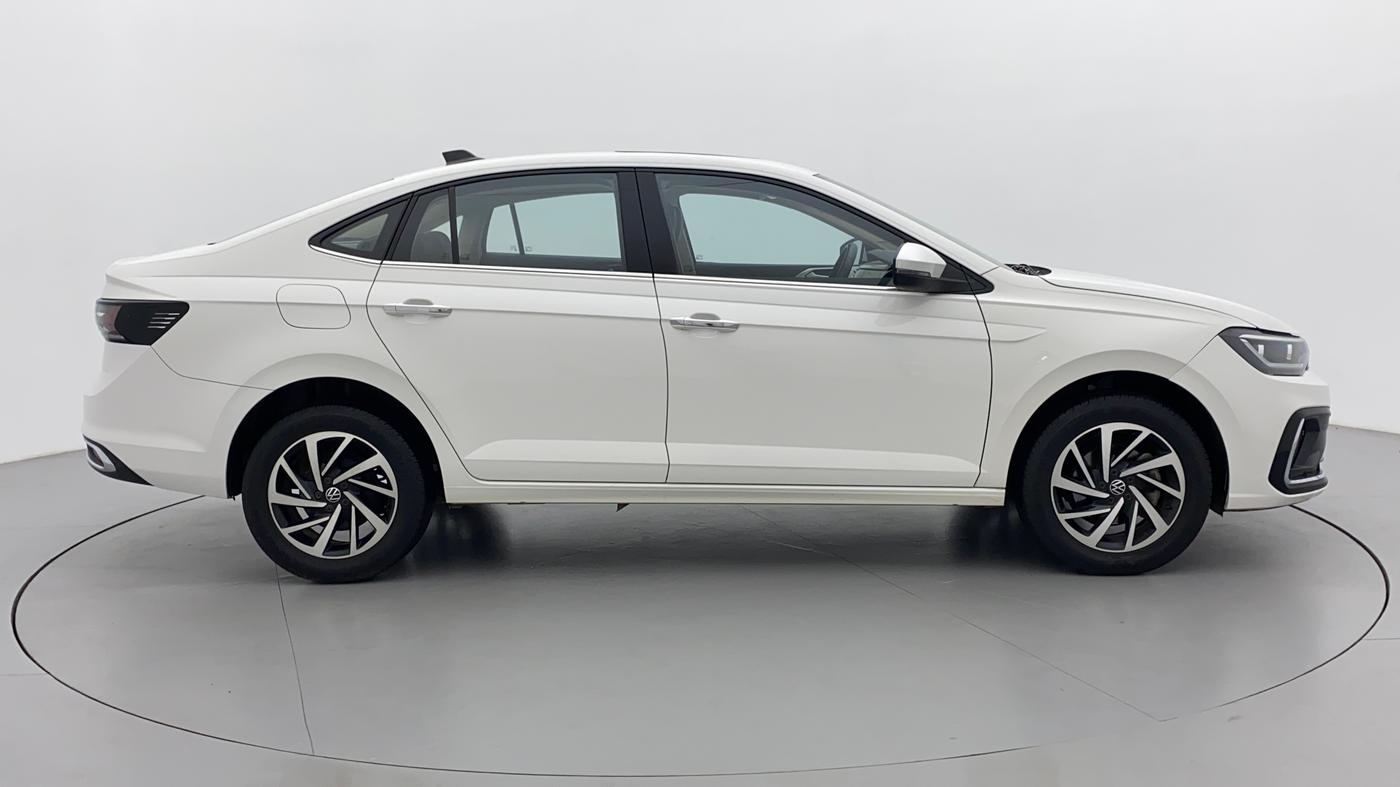 2022 Volkswagen VIRTUS TOPLINE TSI 1.0 AT, Petrol, Automatic, 13,438 km, Right Side View