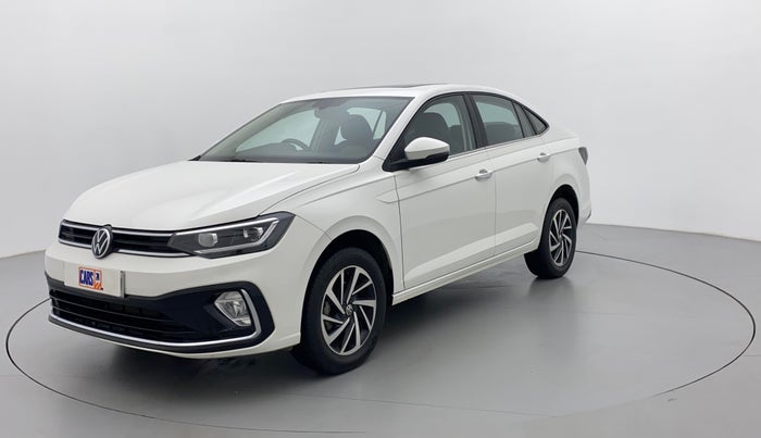 2022 Volkswagen VIRTUS TOPLINE TSI 1.0 AT, Petrol, Automatic, 13,438 km, Left Front Diagonal