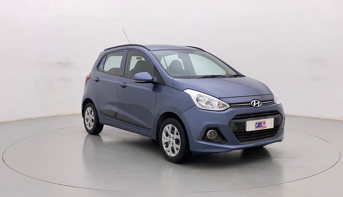 2016 Hyundai Grand i10 SPORTZ 1.2 KAPPA VTVT, Petrol, Manual, 49,722 km, Right Front Diagonal