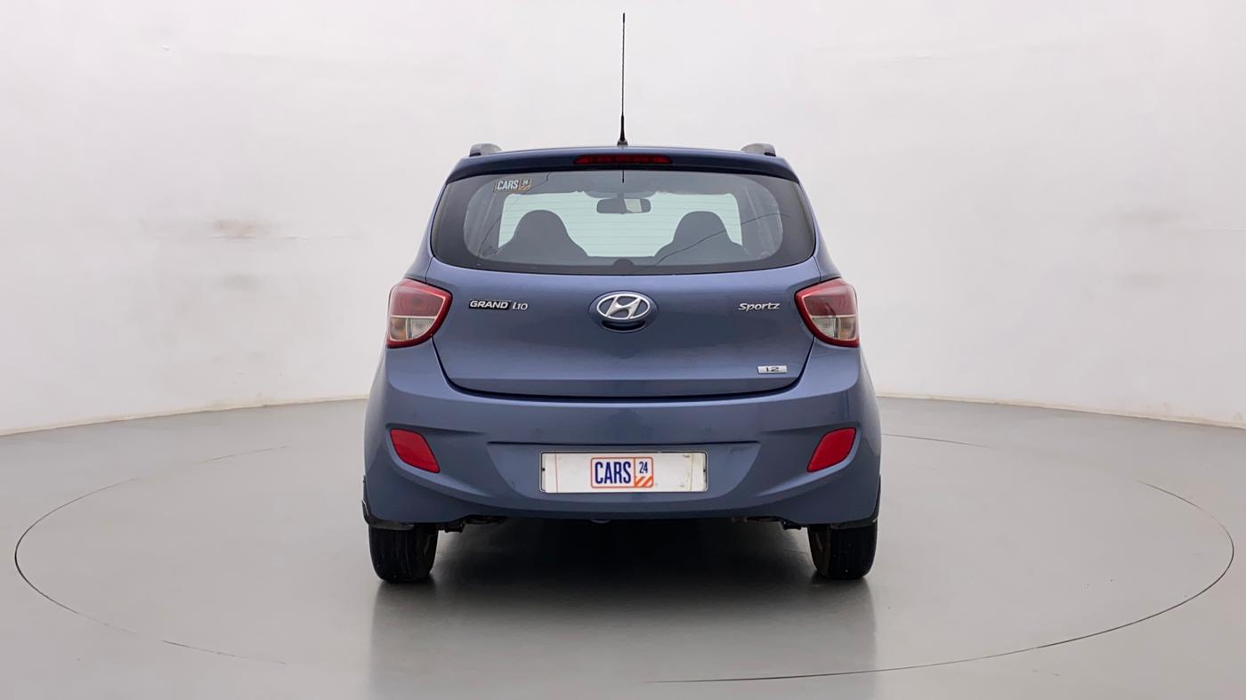 2016 Hyundai Grand i10 SPORTZ 1.2 KAPPA VTVT, Petrol, Manual, 49,722 km, Back/Rear