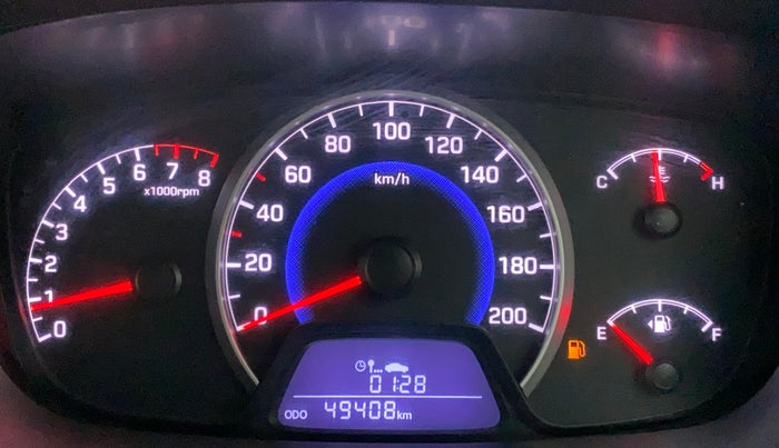 2016 Hyundai Grand i10 SPORTZ 1.2 KAPPA VTVT, Petrol, Manual, 49,722 km, Odometer Image
