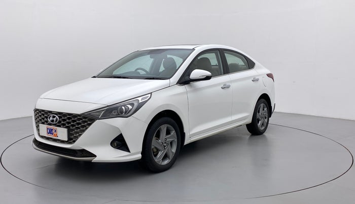 2021 Hyundai Verna SX DIESEL MT, Diesel, Manual, 51,165 km, Left Front Diagonal