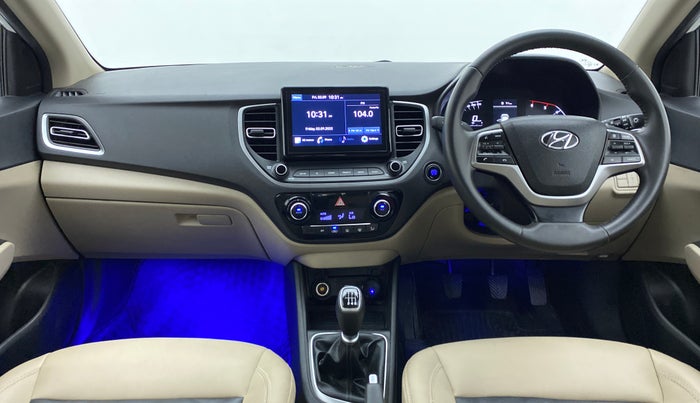 2021 Hyundai Verna SX DIESEL MT, Diesel, Manual, 51,165 km, Dashboard