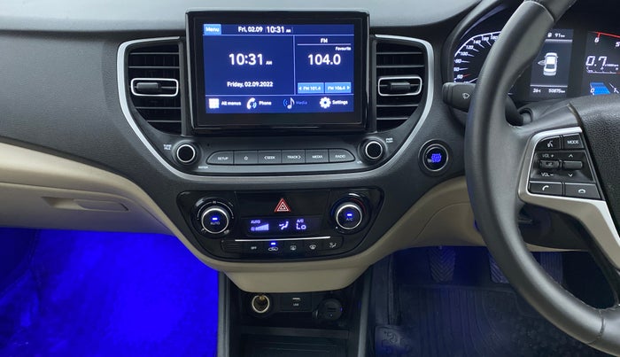 2021 Hyundai Verna SX DIESEL MT, Diesel, Manual, 51,165 km, Air Conditioner