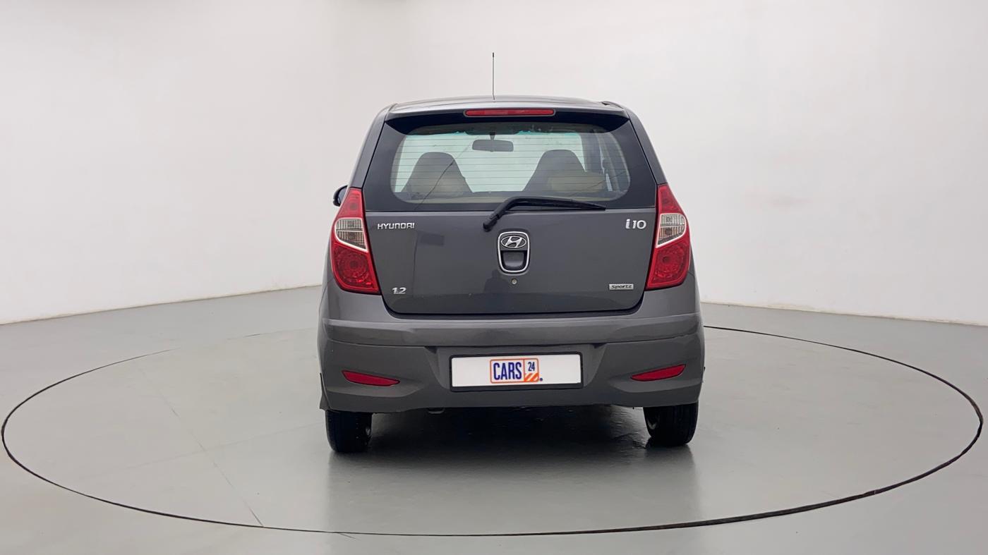 2012 Hyundai i10 SPORTZ 1.2 KAPPA2, CNG, Manual, 54,974 km, Back/Rear
