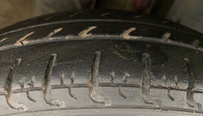 2018 Datsun Redi Go S 1.0 AMT, Petrol, Automatic, 51,607 km, Right Front Tyre Tread