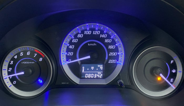 2013 Honda City 1.5L I-VTEC V MT, Petrol, Manual, 80,342 km, Odometer Image