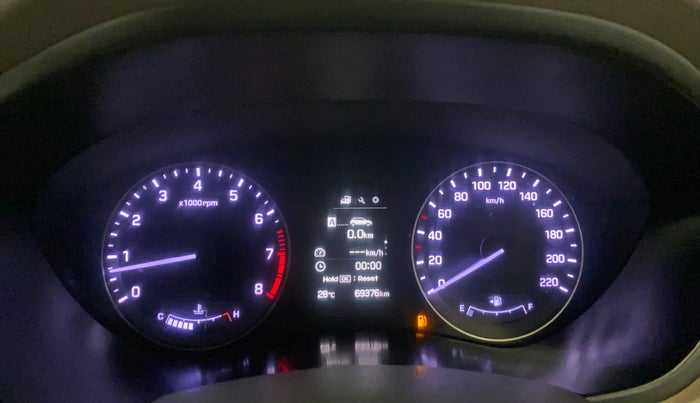 2016 Hyundai Elite i20 ASTA 1.2 (O), Petrol, Manual, 69,350 km, Odometer Image