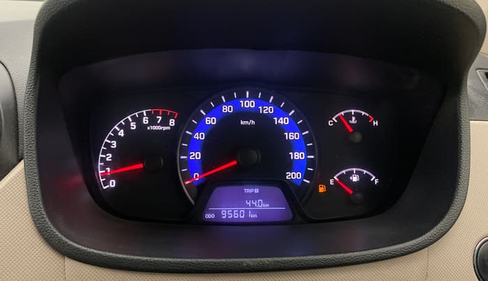 2014 Hyundai Xcent SX 1.2 (O), Petrol, Manual, 95,557 km, Odometer Image