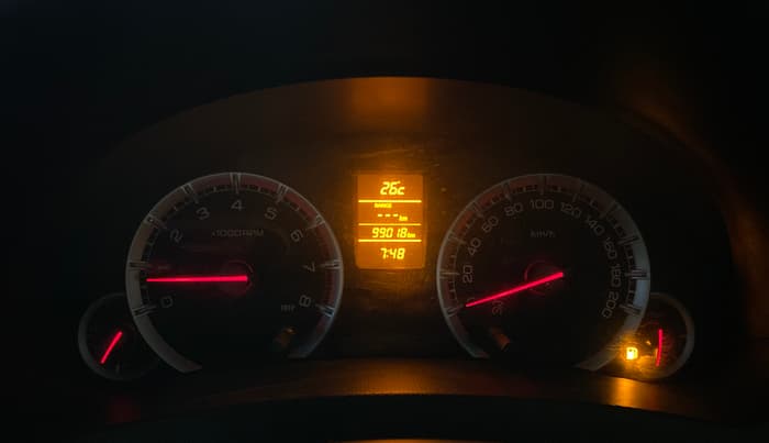 2014 Maruti Swift ZXI, Petrol, Manual, 98,973 km, Odometer Image