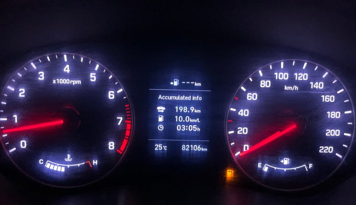 2020 Hyundai Elite i20 ASTA 1.2 (O), Petrol, Manual, 82,054 km, Odometer Image