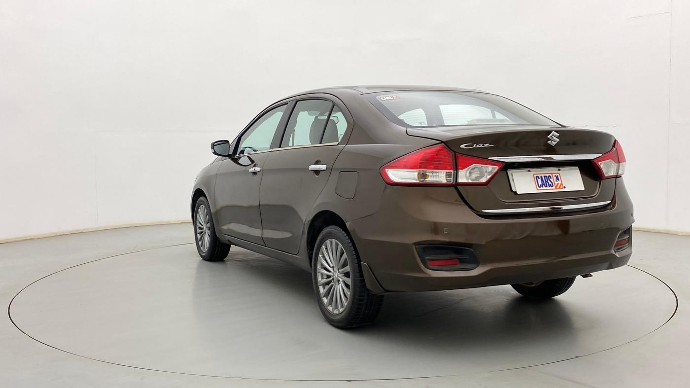 2017 Maruti Ciaz ALPHA  AT 1.4  PETROL, Petrol, Automatic, 64,525 km, Left Back Diagonal