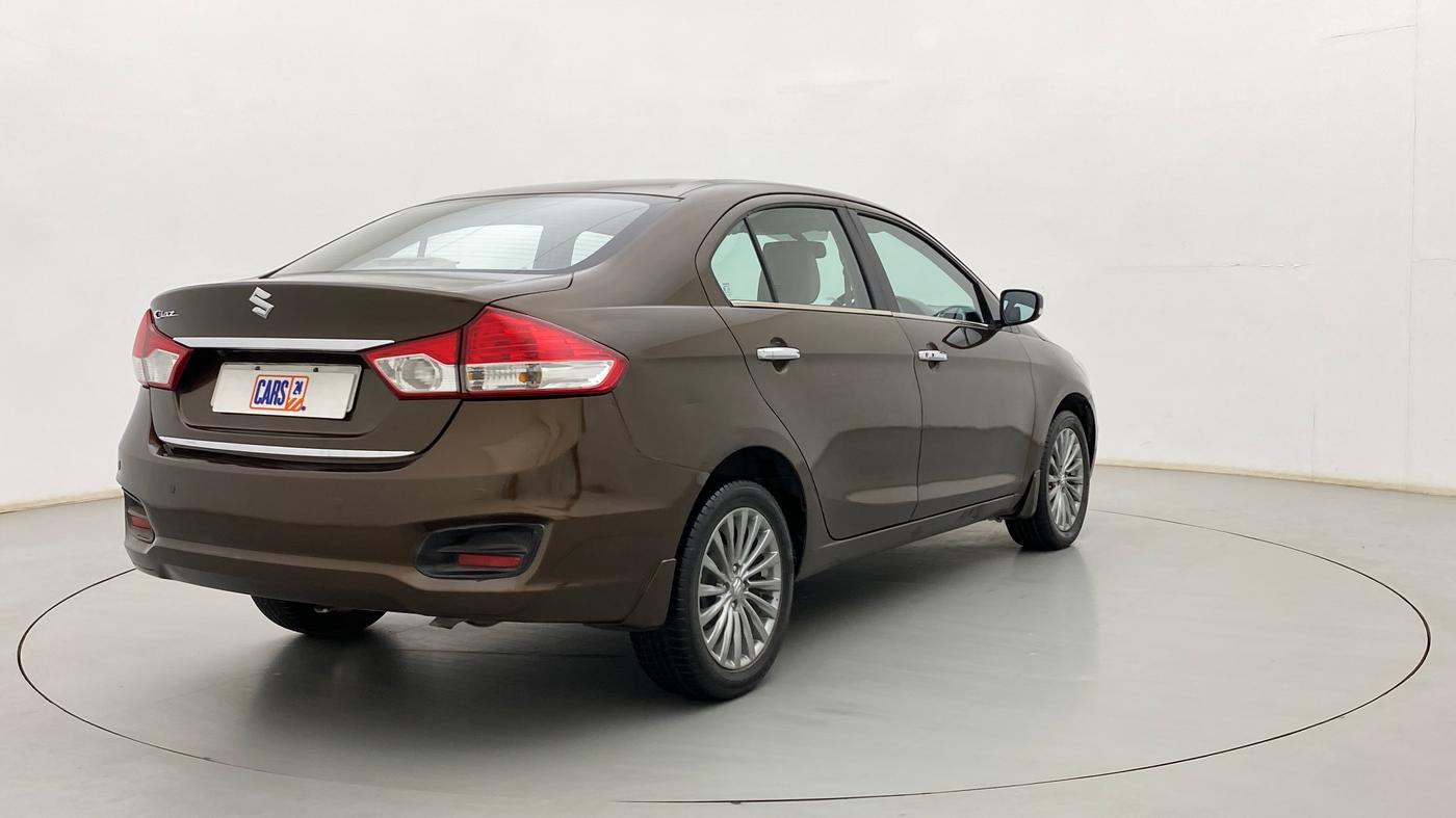 2017 Maruti Ciaz ALPHA  AT 1.4  PETROL, Petrol, Automatic, 64,525 km, Right Back Diagonal