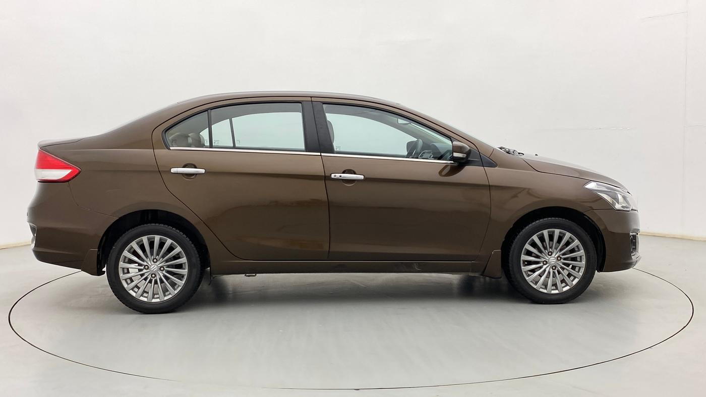 2017 Maruti Ciaz ALPHA  AT 1.4  PETROL, Petrol, Automatic, 64,525 km, Right Side View