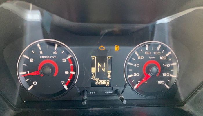 2017 Mahindra Kuv100 K8 5 STR, Petrol, Manual, 22,861 km, Odometer Image